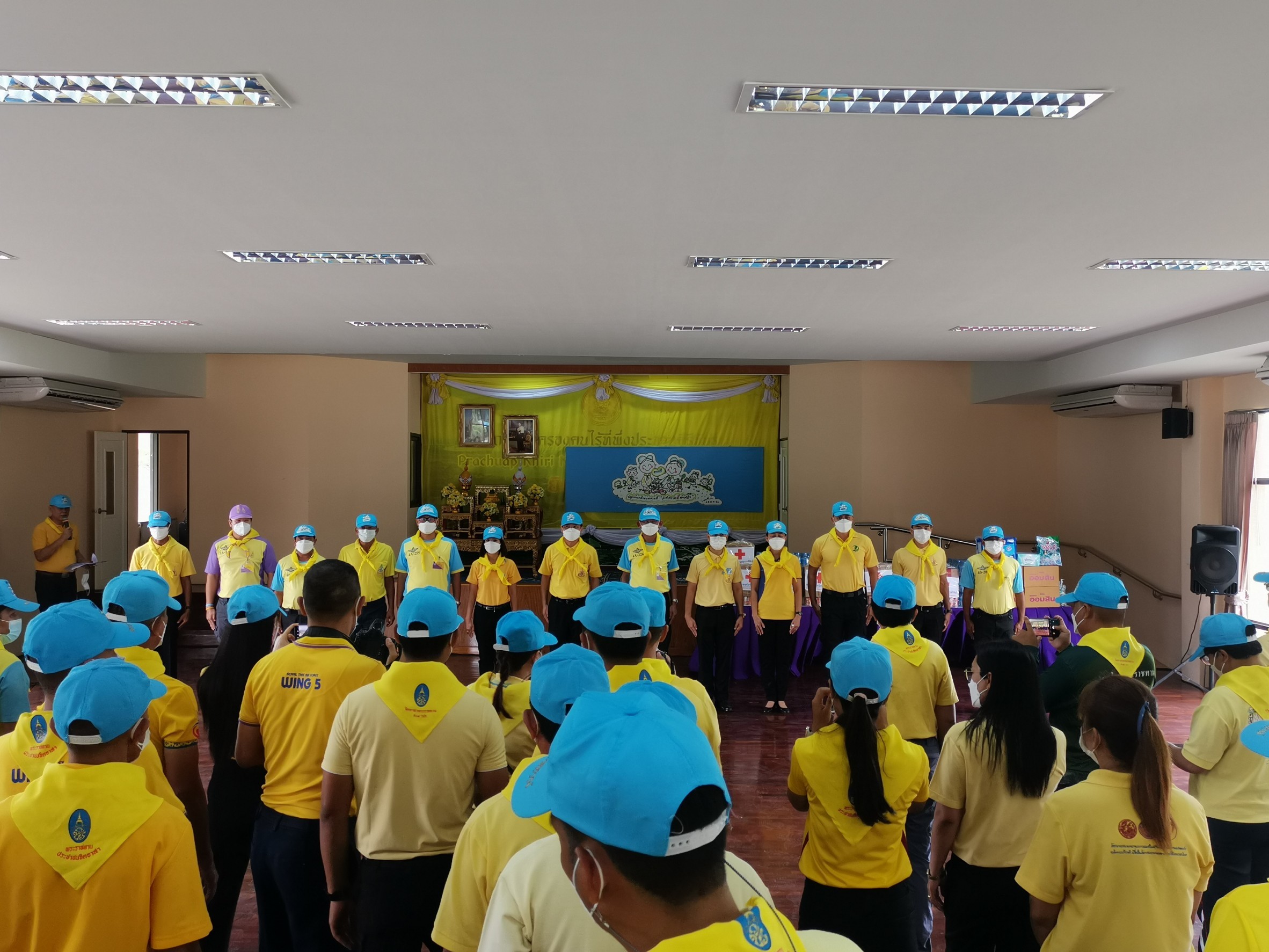 กิจกรรมจิตอาสาพัฒนาสถานสงเคราะห์ประจวบคีรีขันธ์ เนื่องในวันคล้ายวันพระราชสมภพสมเด็จพระกนิษฐาธิราชเจ้ากรมสมเด็จพระเทพรัตนราชสุดาฯ